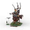 Hayao Miyazaki Howl'S Moving Castle Assembly Building Block Model Kit Puzzle Children'S Toys Desktop Ornament Gift Collectible