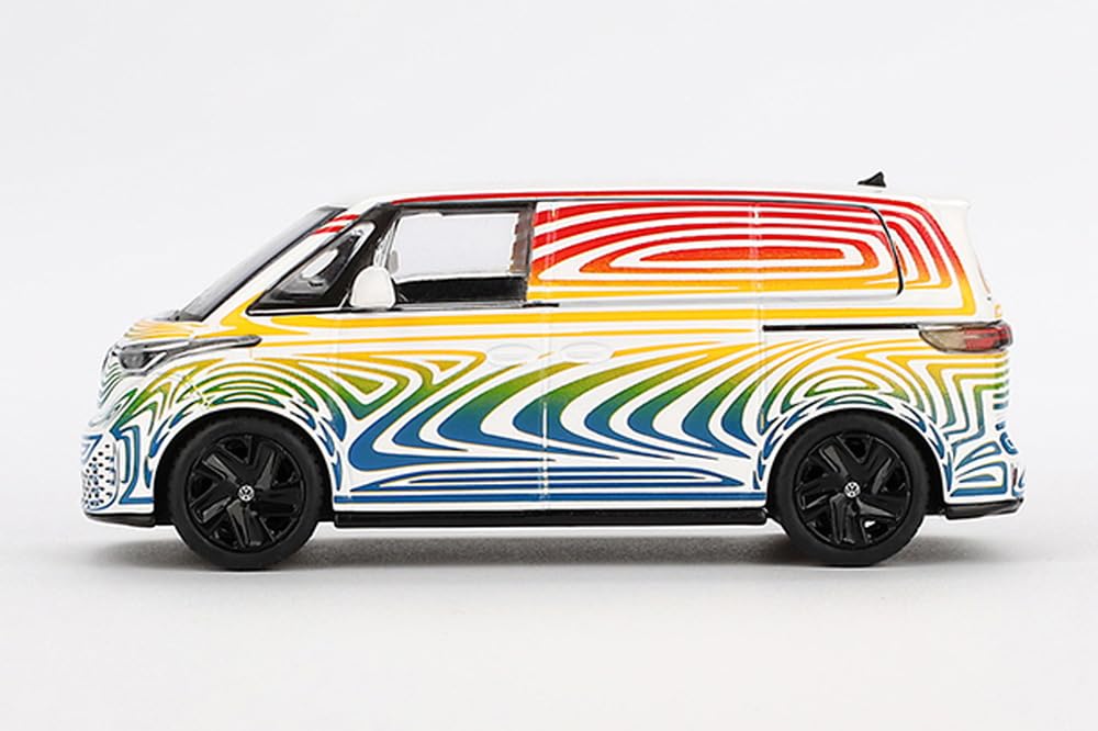 MINI GT 164 Volkswagen ID. Buzz Prototype Rainbow (Left-hand drive) Finished product MGT00899-L