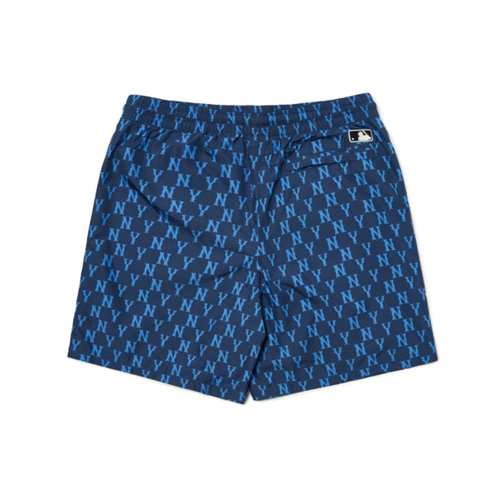New MLB Casual Shorts Unisex Blue 3ASMM0123-50NYS