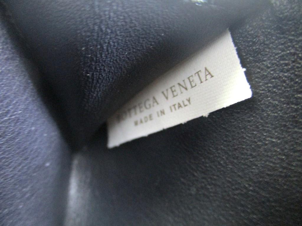 Authentic BOTTEGA VENETA Intrecciato Black Leather Zipped Card Case Coin Purse #a462  Refurbished