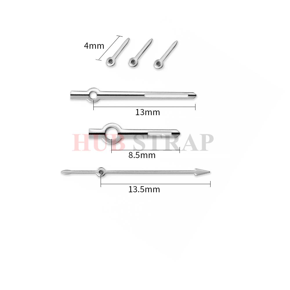 VK63 Watch Hands Fit For VK63 Quartz Movement Silver Rose Gold 6-Hands Green Luminous Watches Parts Pointer/Needle Accessories