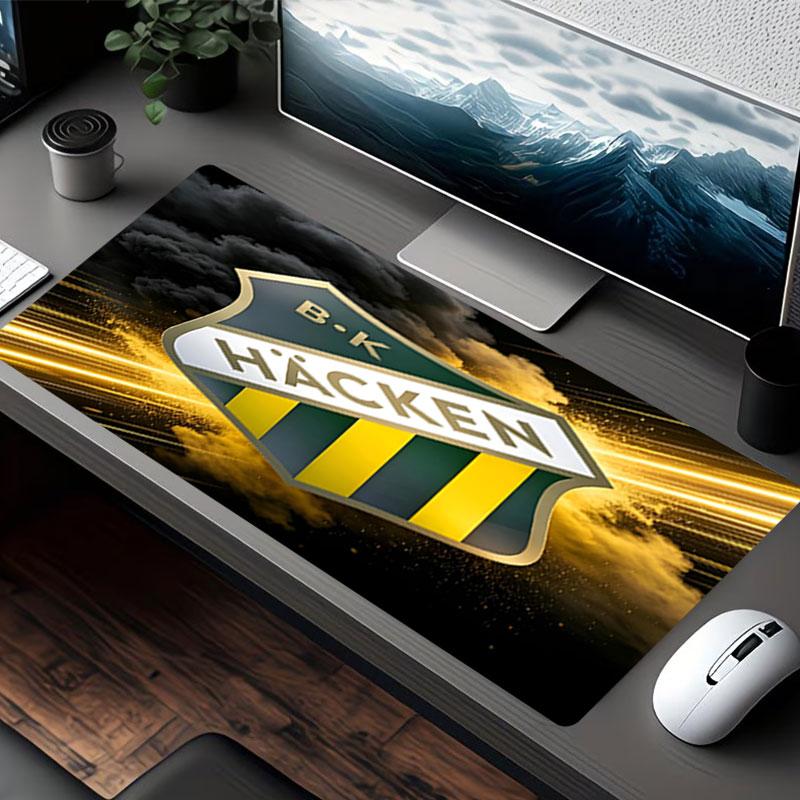 BK Hacken Print Mouse Pad, for Keyboard Pad Laptop PC Mat for Office Home Use, Desk Decor, Perfect Birthday Gift for Gamers