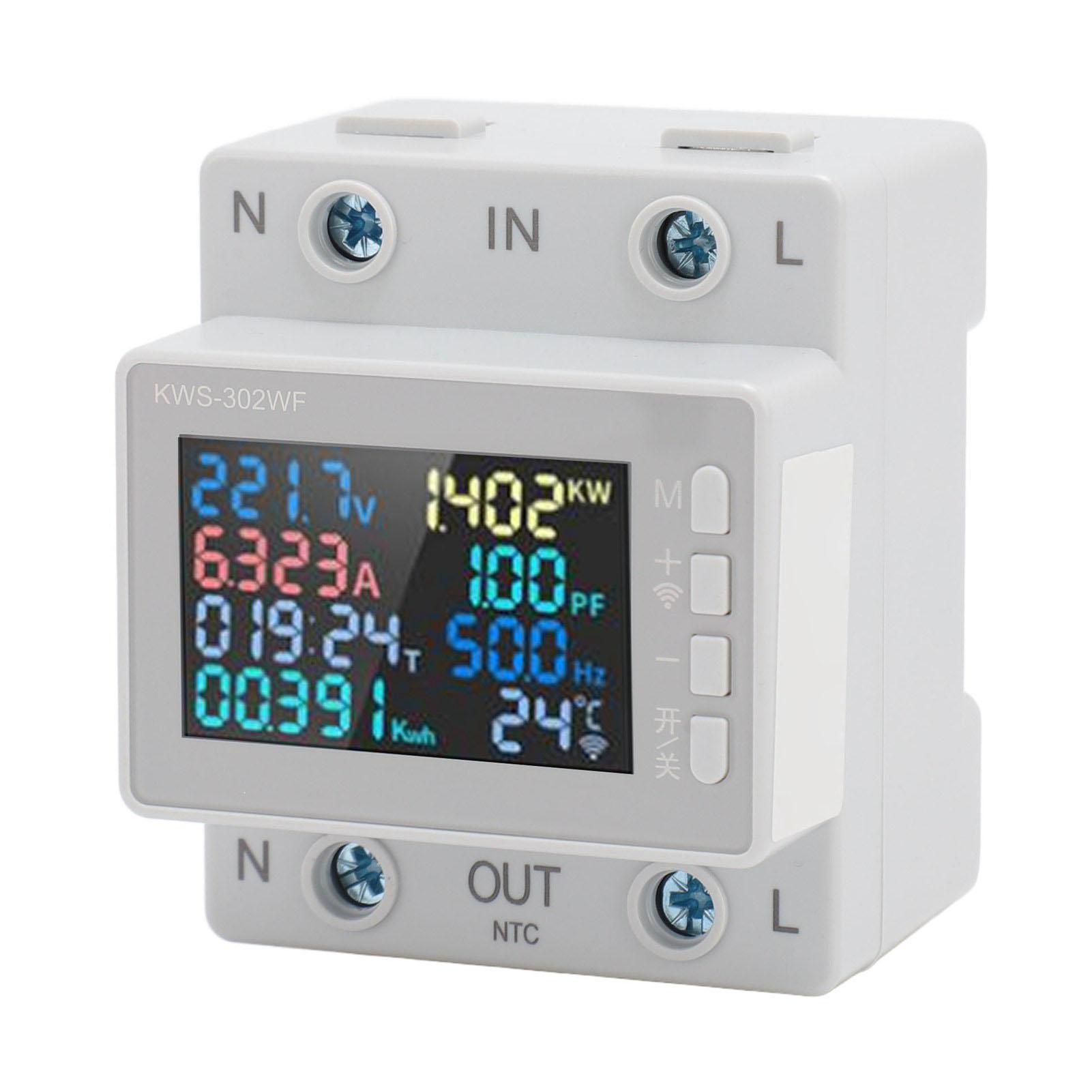 

Професійний високоточний Wi-Fi мобільний дистанційний тестер напруги та амперметра з живленням