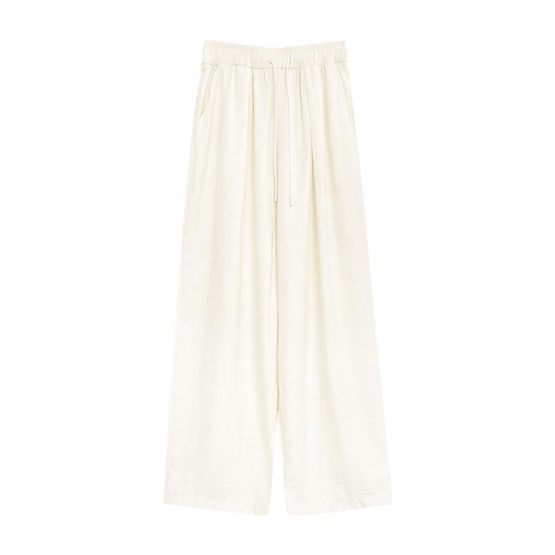 

A7seven Spring-Summer High-Waisted Wide-Leg Pants Large грязно-белый