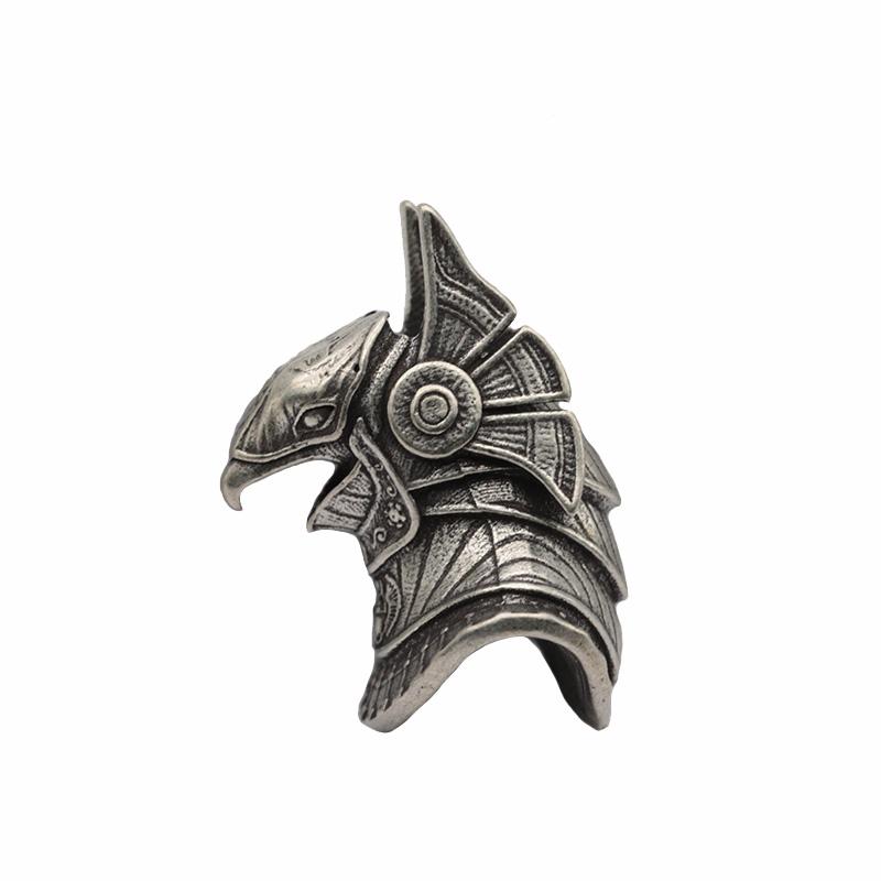 Egyptian Patron Saint Horus Brass Knife Beads EDC DIY Paracord Woven Bracelets Lanyard Pendants Accessories Outdoor Tool Hanging