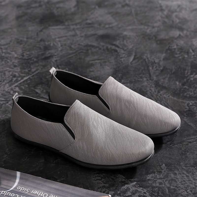 Men's Shoes Soft-soled Shoes One-pedal Lazy Doudou Casual Shoes Low-top Shoes Spring and Summer Flat-soled Overshoes