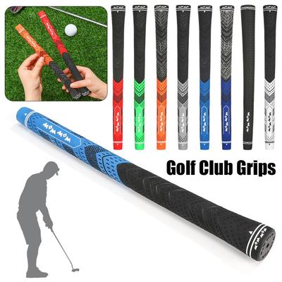 Universal Golf Club Grips Rubber Handle Swing Trainer Stable Standard Grip Non-Slip High Traction Golf Iron Grip All Weather