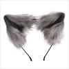 Fell-Tierohren-Stirnband für Katze Fell-Cosplay-Tier Lilota Kopfbedeckung Haare