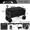 Hopfällbar Utomhus Camping Verktygsvagn