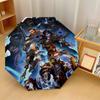 World of Warcraft Windproof Auto 8 Rib Folding Umbrella Portable Outdoor Parasol