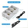 3-Way Battery Charger Manager For Mini 3/Mini 3 Pro Charging Hub Battery Charging Butler For DJI Mini 4 Pro  Accessories