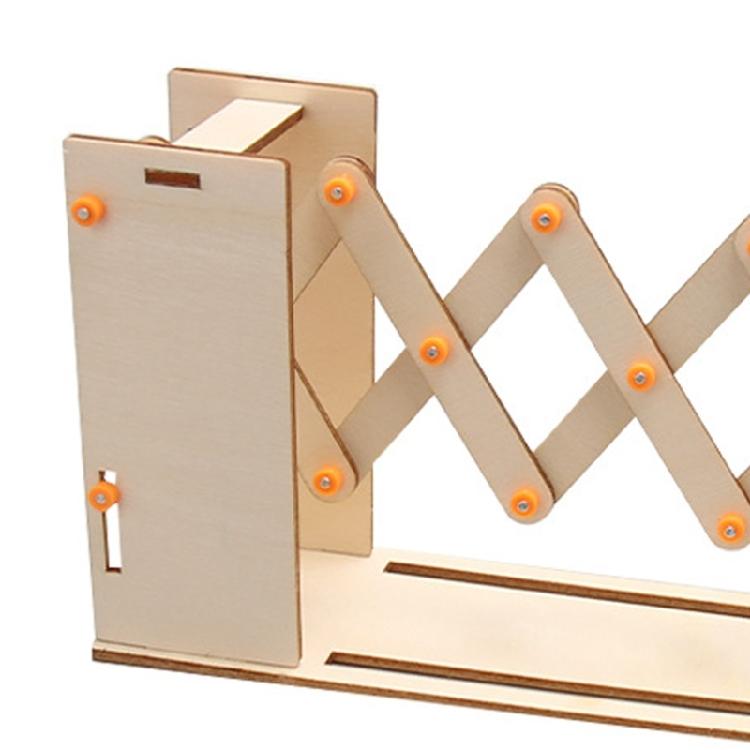 DIY Electric Folding Security Gate Kits Invention Education Toy Science Physical Experiment Kits Learning Toy Stem Toy