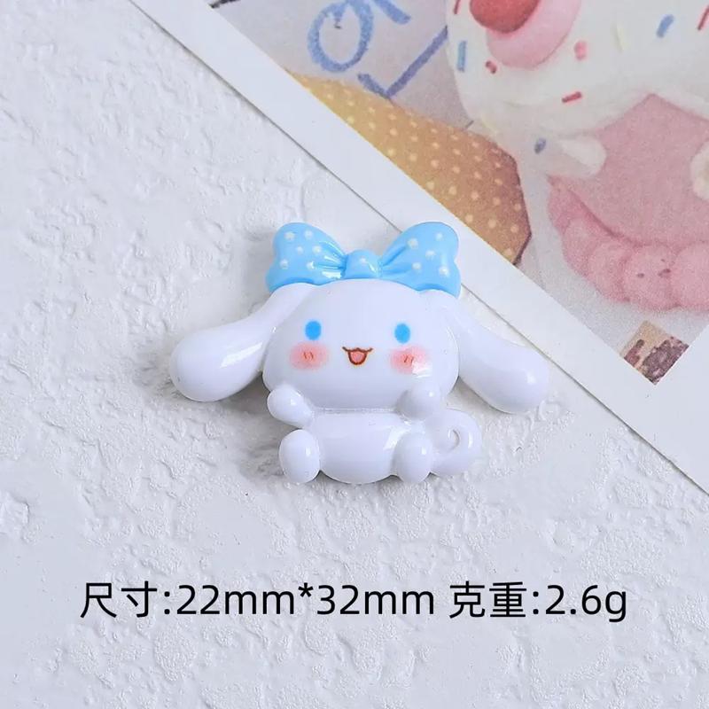 10 шт. Новые Кавайные Мультяшные Милые Бантики Животные Серия Смола Скрапбукинг DIY Поделки для Скрапбукинга A142