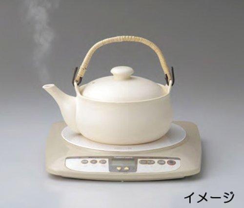 Yamakiikai Tokoname Ware Heat-Resistant Healthy Earthenware Teapot, IH Compatible, Y1251/F1151