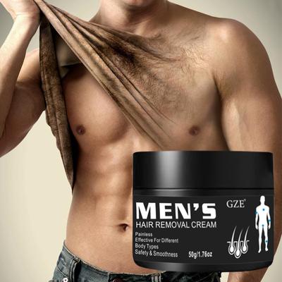 GZE Smoothing Hair Removal Cream For Men Private Part Legs Underarm Armpit Chest, Men's Whole Body Hair Remove Cream