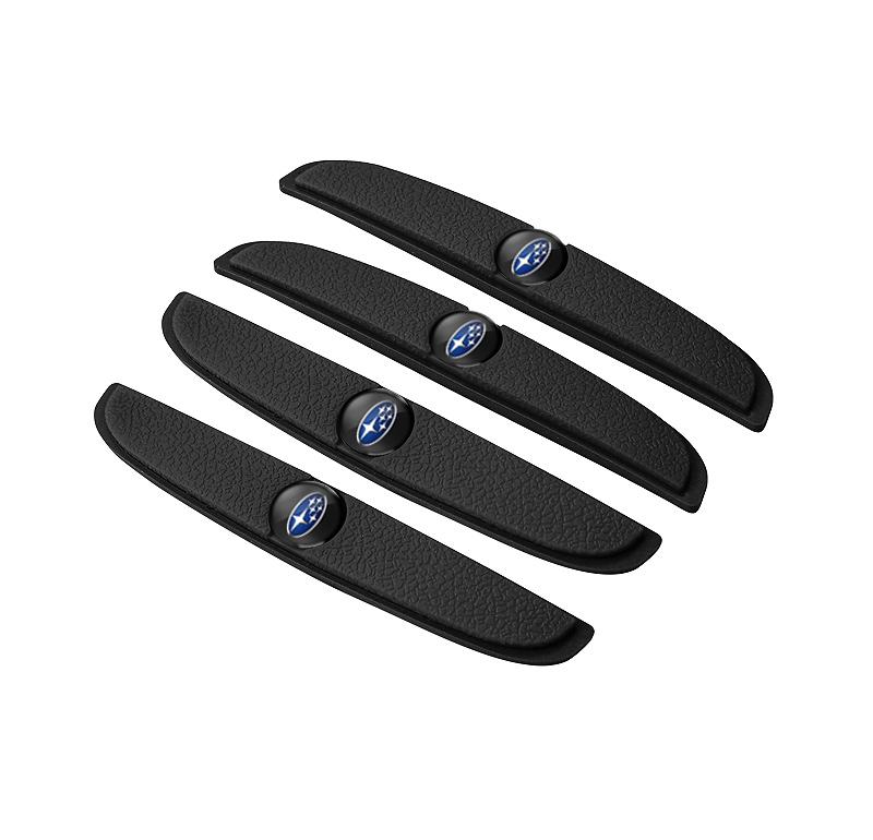4Pcs Rubber Anti Collision Strip Car Body Protector Stickers For Subaru Impreza WRX XV Legacy Forester BRZ STI Outback Tribeca uyu8