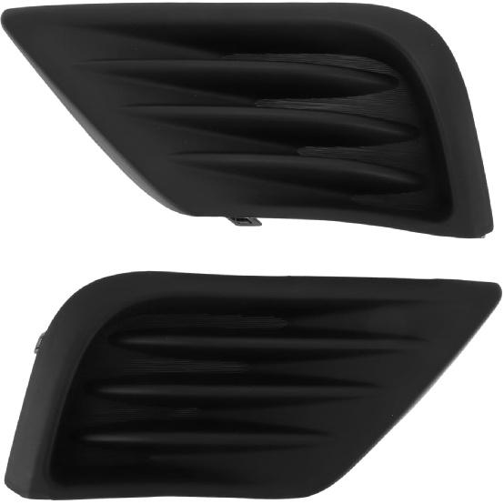 Fog Light Grill for Nissan Altima 2016 2017 2018 Front Bumper Fog Light Grille Cover Fog Light Shell No.622579HS0A/622569HS0A