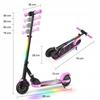 Patinete LED Plegable K4-P para Niños – Capacidad de Peso 70 kg – Batería de 2.6Ah