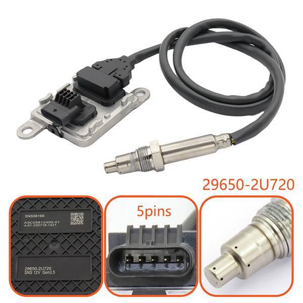 296502U720: Compatible Hyundai Kia NOx Sensor 29650-2U720.