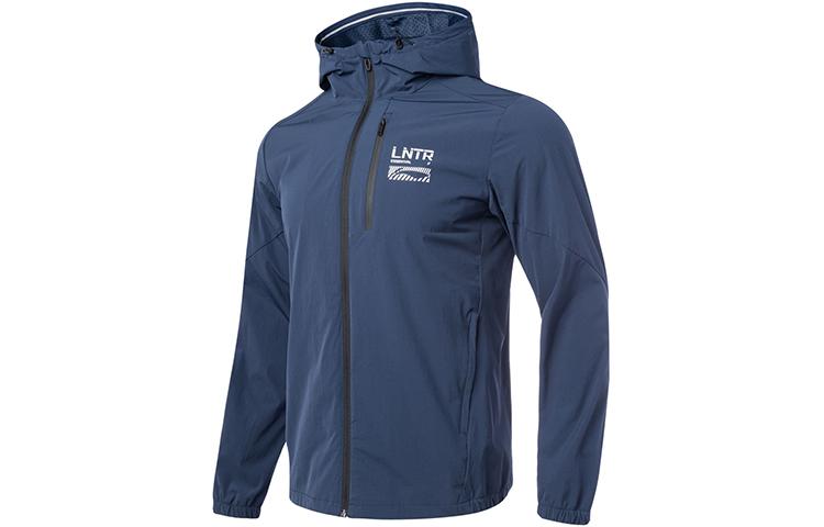 Li Ning Jackets Men s Blue Hooded Moderate Other AFDQ353-3 L