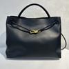 Women's Bag 2025 New Style Authentic Leather Large-capacity Tote Diagonal Commuting Bow Knot Single-shoulder Handbag