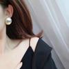 Einfache Perlenstecker Trendige Design-Ohrringe Tolles Temperament Mode-Ohrringe Damen