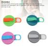 4pcs Soda Can Lid with Silicone Straw Reusable Leak Proof 2.13in Silicone Straw Can Cover for Daily Use