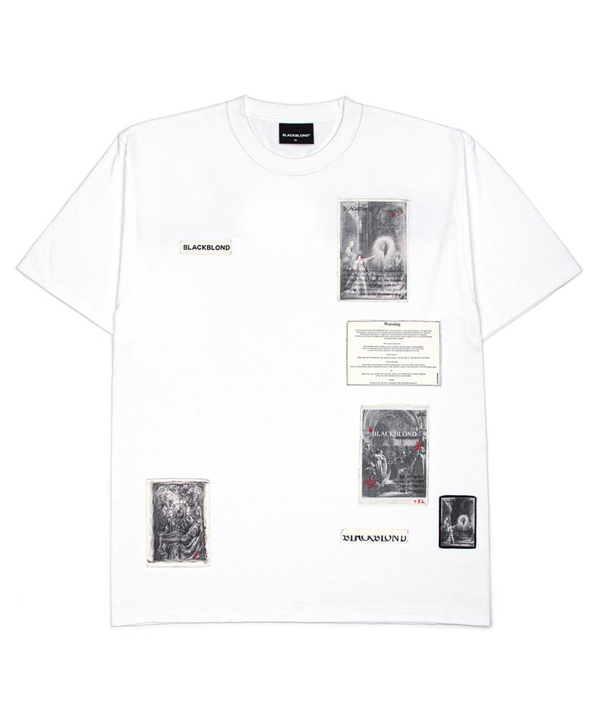 BLACKBLOND Vividi Renaissance Patch T-Shirt (White)