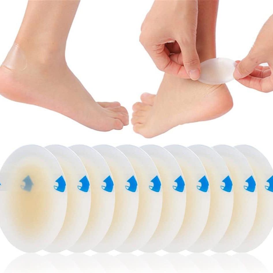 Hydrocolloid Anti-Friction Heel Blister Patch – Foot Care Dressing