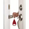 Battery-Free Portable Door Lock Double Hole Security Door Lock Universal Lock  Hotel Security