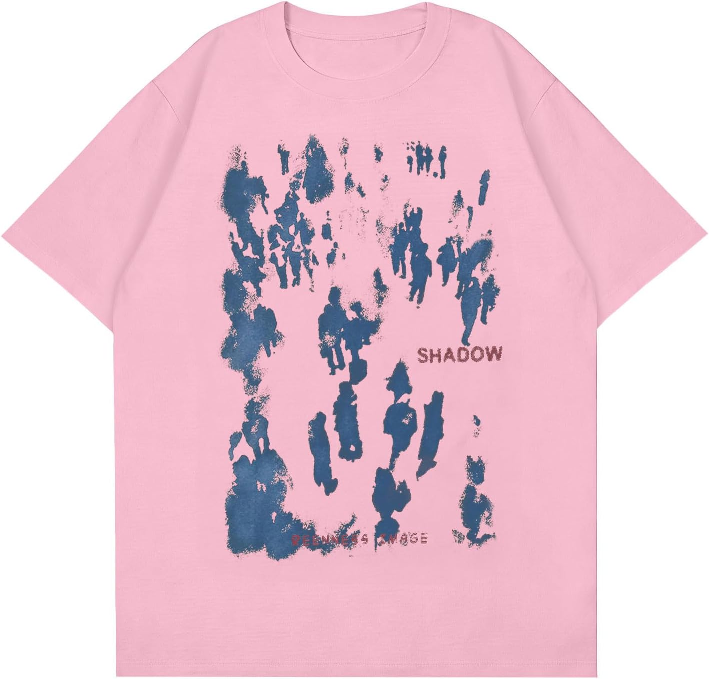 

Mens Graphic Tees Oversized Creative Graffiti Short Sleeve Shirts Summer Casual Rapper Streetwear Y2k Tops Tshirt S разноцветный