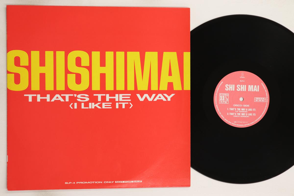 

12inch Record SHISHIMAI - That s The Way (I Like It) SLP4 INVITATION 1987 Japan Japanese Pop/Rock Used