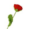 Braided Rose Handmade Crochet Flower Beautiful Long-lasting Yarn Crochet Rose Flower for Home Decoration Jikaix