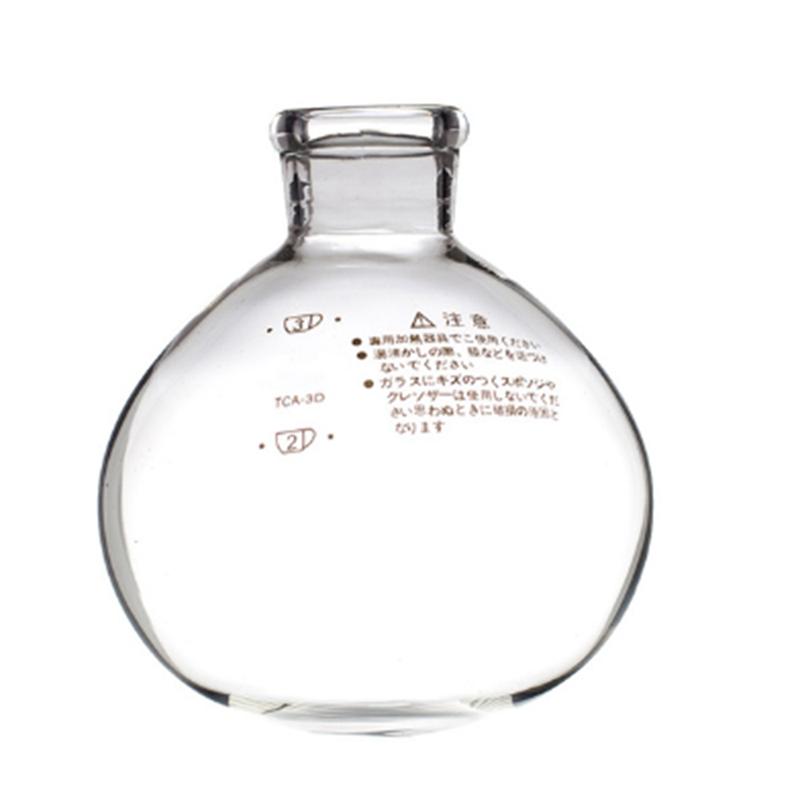 New Coffee Syphon Pot Accessories TCA-3/5Cup High Quality Glass Siphon Vacuum Pot Coffee Maker Parts Replace