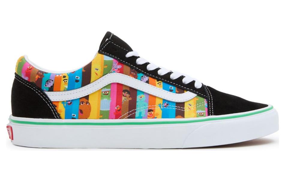 Old Skool Sesame Street x Vans 'Rainbow Stripes' VN000D3HBMB