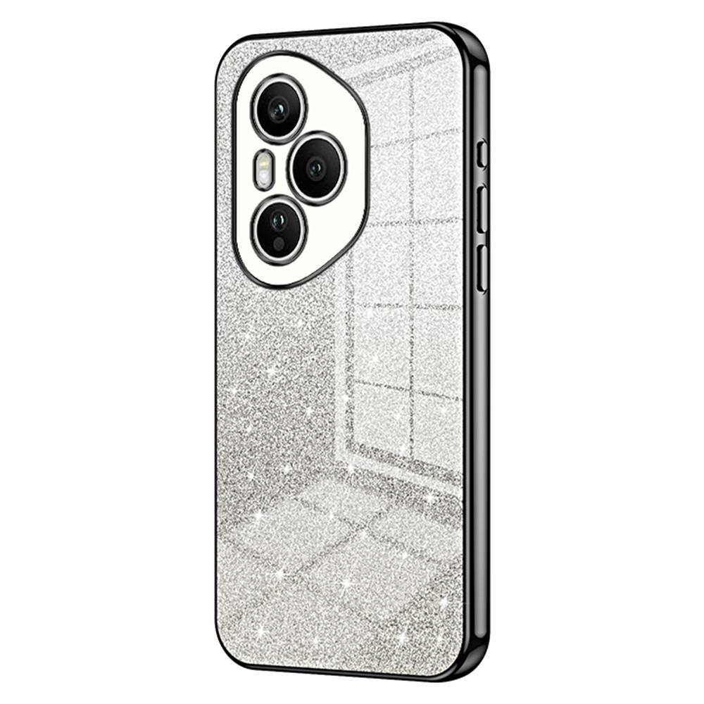For Honor 400 Pro 5G (Global) Etui Elektroplettert Gradient Glitter TPU Telefondeksel