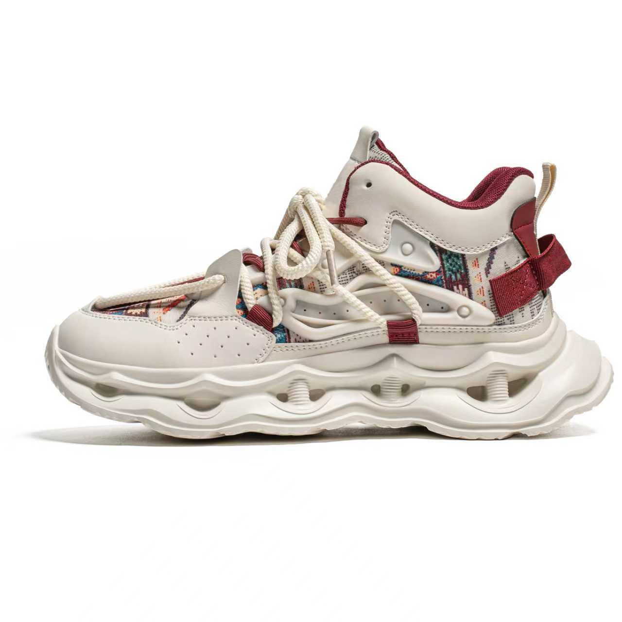 

Men s casual fashion outdoor four seasons sneakers light breathable soft-sole speed running shoes students racing sports shoes 44