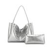 New Korean Version Simple and Versatile Hand-held Shoulder Bag, Retro Commuting Large Capacity Mother and Child Tote Bag