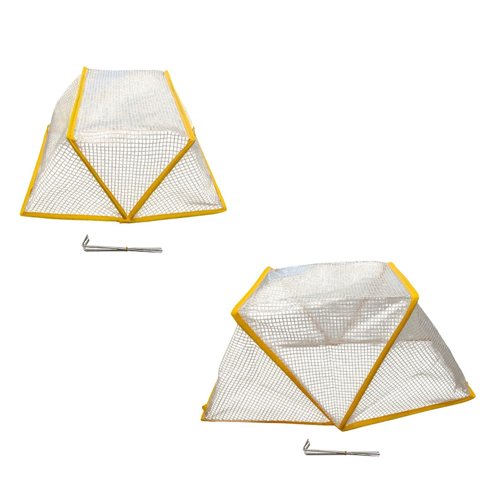 

Garden plants cover greenhouse cover mesh netting sun protection colors net 49cmx38cmx22cm