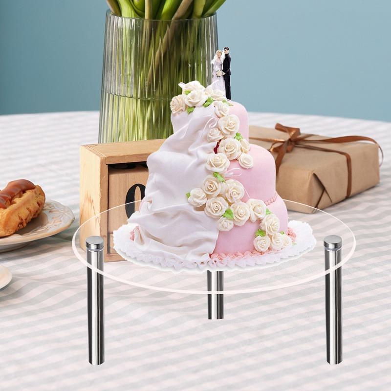 Акриловая подставка для кексов на свадьбу — фото 4
