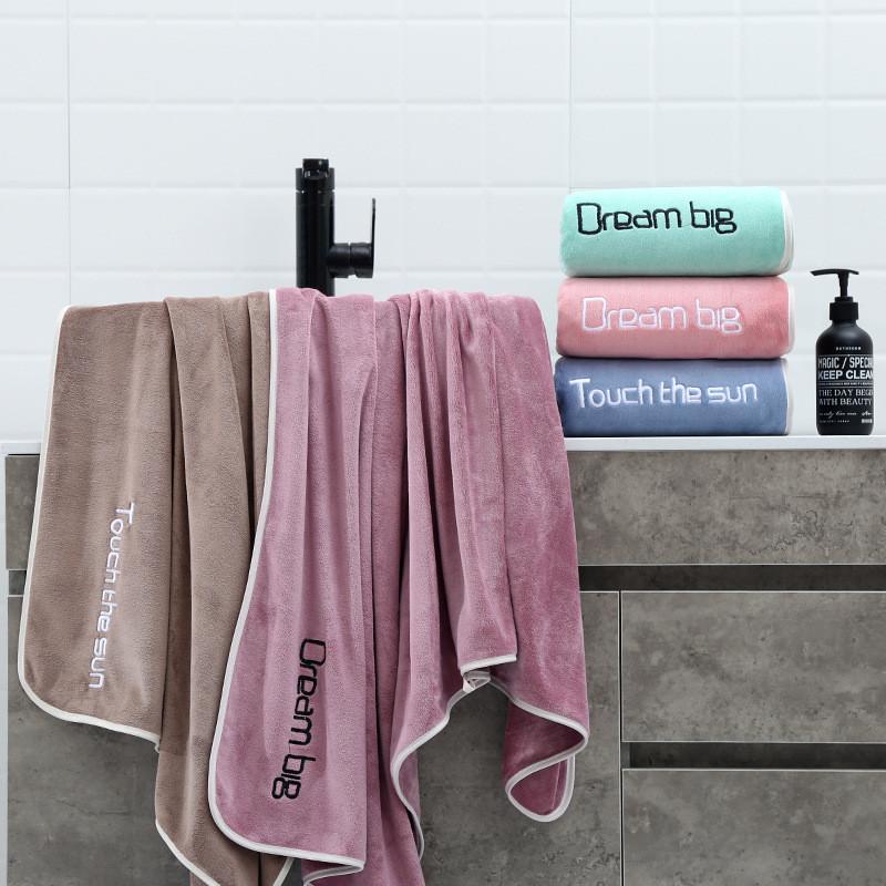 Teen Spirit Thick Bath Towel 70x140cm Microfiber Adult Shower Gift Set