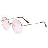 Gold X Light Pink Fashion Glasses Stylish Eyeglasses for Men and Clear Colored UV Popular [Berkuto] (Non-prescription) Stylish, Women, Square,