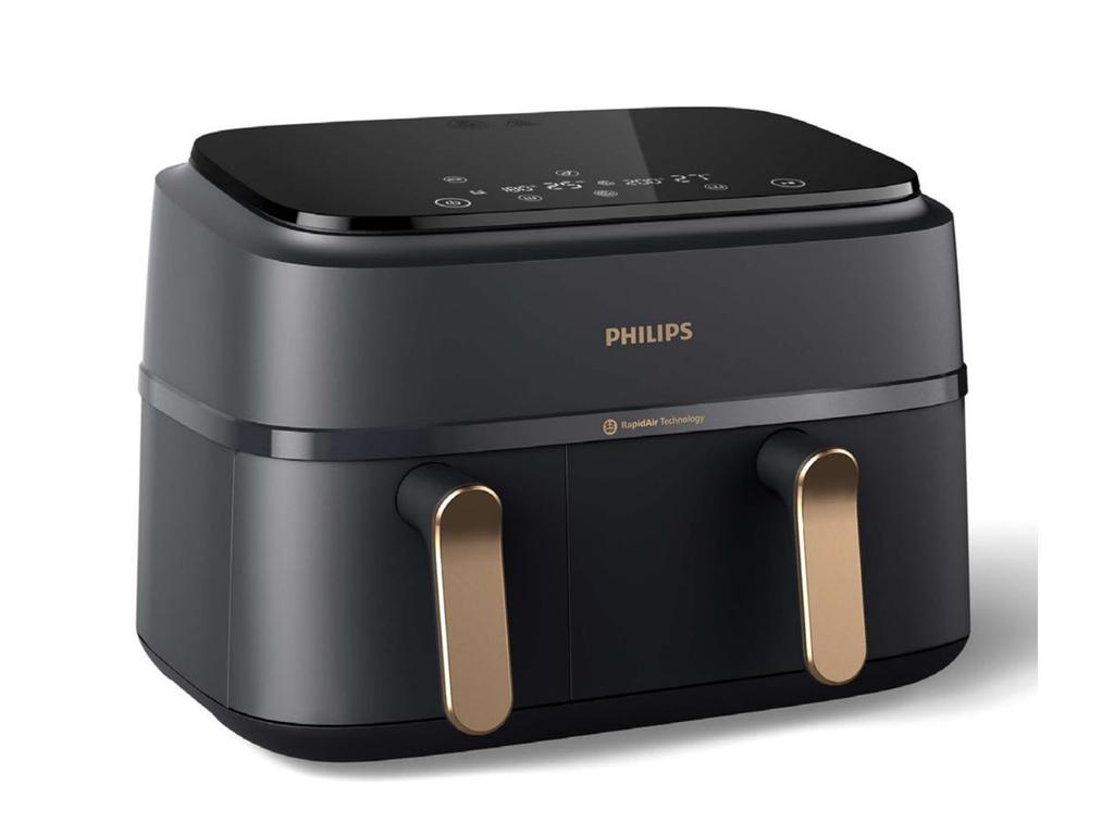 Philips Airfryer | NA352/00 | 2750 W | 9 L capacity | Rapid Air technology | Grey/copper color