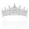 Tiara for Women, Crystal Queen Crowns, Rhinestone Princess Tiaras, Royal Hair Accessories Perfect for Birthday Decorations, Wedding Brides, and