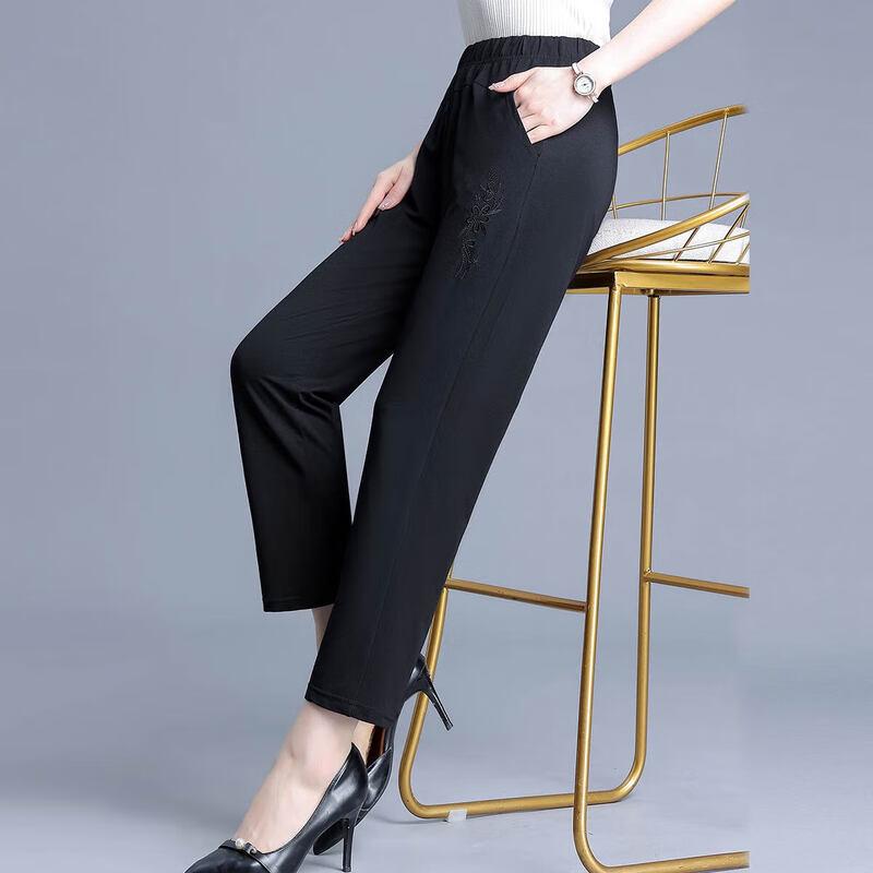 

Datang Madam Women s High-Waist Straight Leg Pants 2XL