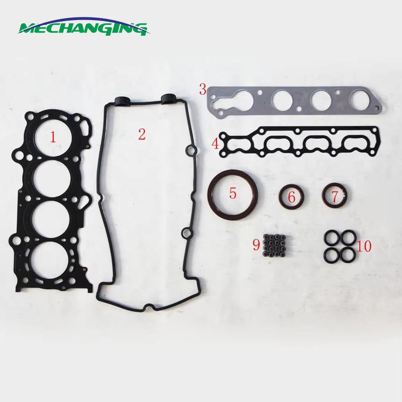 K14B K12B For SUZUKI SPLASH SWIFT METAL Engine Rebuilding Kits Engine Part Engine Gasket 11402-75850 Mechanging