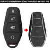 Non-slip Silicone Car Remote Key Case Key Fob Cover High Quality for BYD Dolphin Han Song Yuan Plus Models Accessory