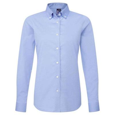 Womens/Ladies Supreme Oxford Long-Sleeved Formal Shirt