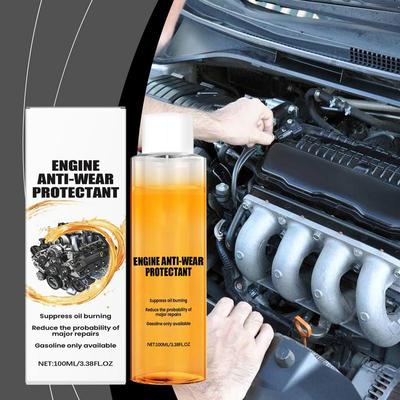 Automotor-Verschleißschutzmittel, 100 ml, Gleitmittel, Ölverbrennungsadditiv, Motorrestaurator und Motorschmiermittel