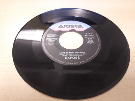 

7inch Record EXPOSE Let Me Be The One AS19617 ARISTA 1987 Canada Dance Electronica Used